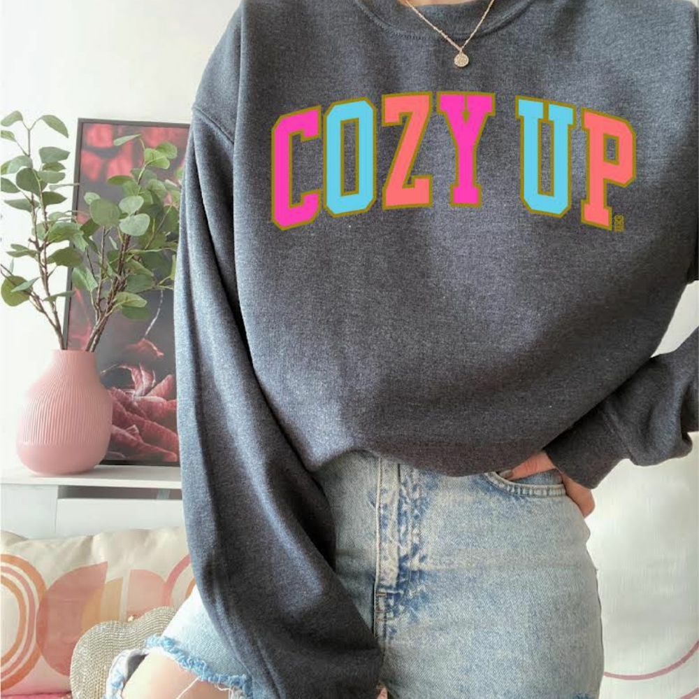 Boutique Sweatshirt for Winter Holidays - Size Large